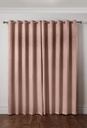 Metro Collection - Thermal Blackout Eyelet Curtains in Blush Pink - Image 4