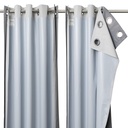 Blackout Lining Collection - Total Blackout Eyelet Curtain Linings - Image 2