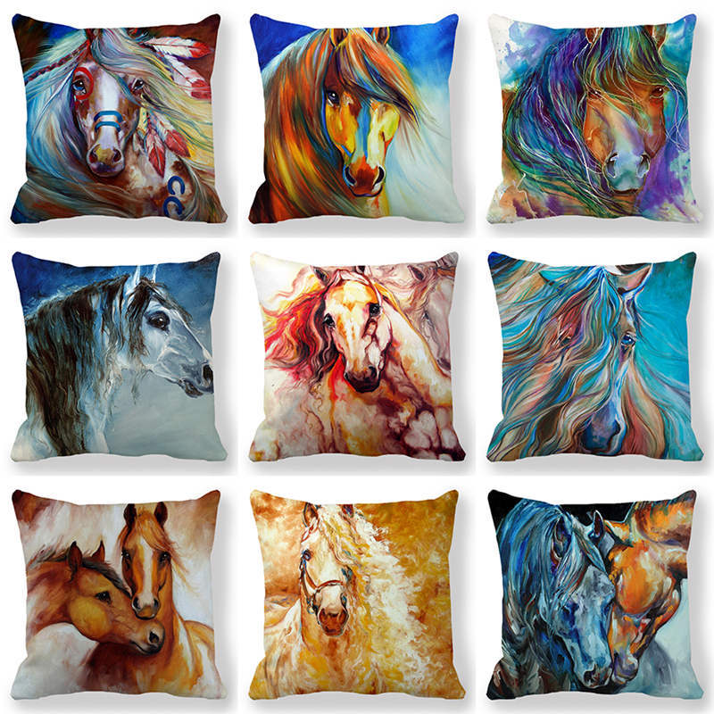 Vintage Ocean Print Cushion Cover - 45 × 45 cm - Image 6