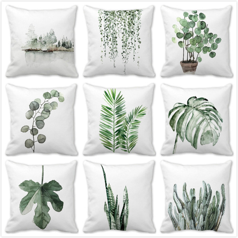 Vintage Ocean Print Cushion Cover - 45 × 45 cm - Image 10