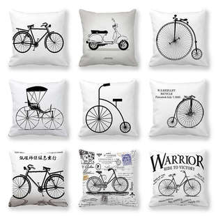 Vintage Ocean Print Cushion Cover - 45 × 45 cm - Image 15