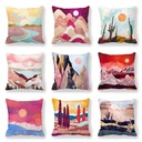 Vintage Ocean Print Cushion Cover - 45 × 45 cm - Image 19