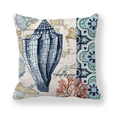 Vintage Ocean Print Cushion Cover - 45 × 45 cm - Image 25