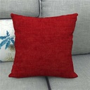 Plain Linen Cushion Cover - 45 × 45 cm - Image 2