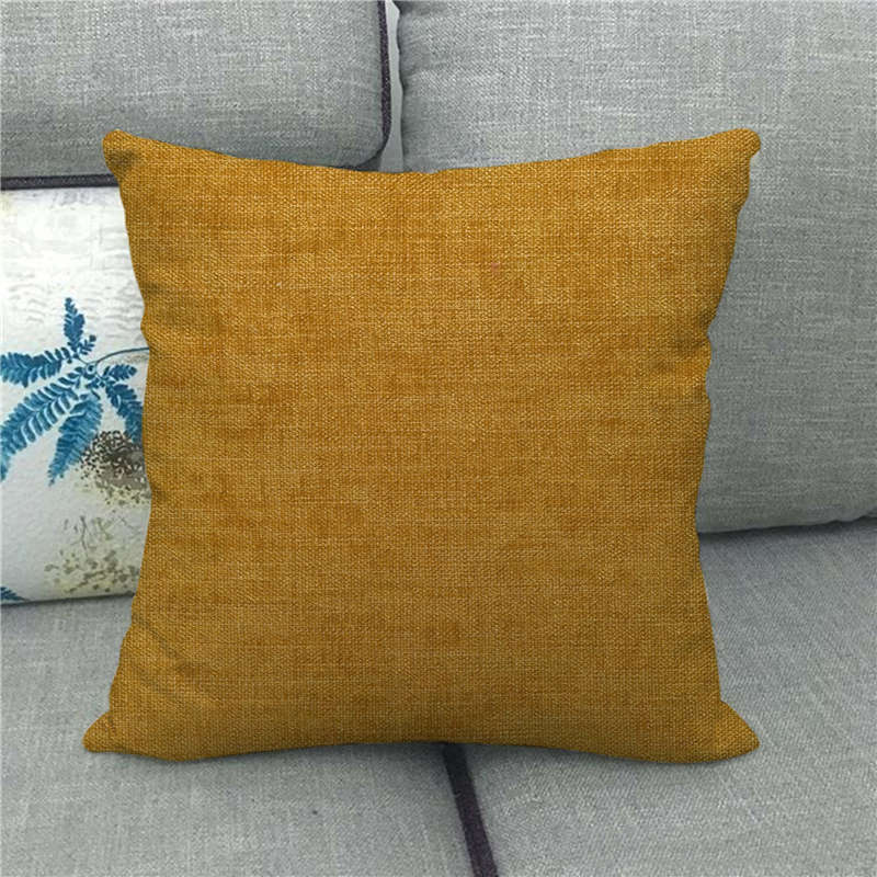 Plain Linen Cushion Cover - 45 × 45 cm - Image 4