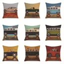 Plain Linen Cushion Cover - 45 × 45 cm - Image 6