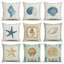Plain Linen Cushion Cover - 45 × 45 cm - Image 8