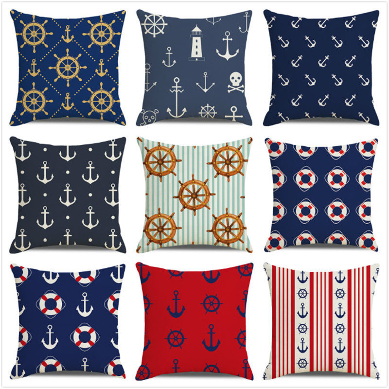 Plain Linen Cushion Cover - 45 × 45 cm - Image 12