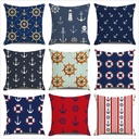 Plain Linen Cushion Cover - 45 × 45 cm - Image 12