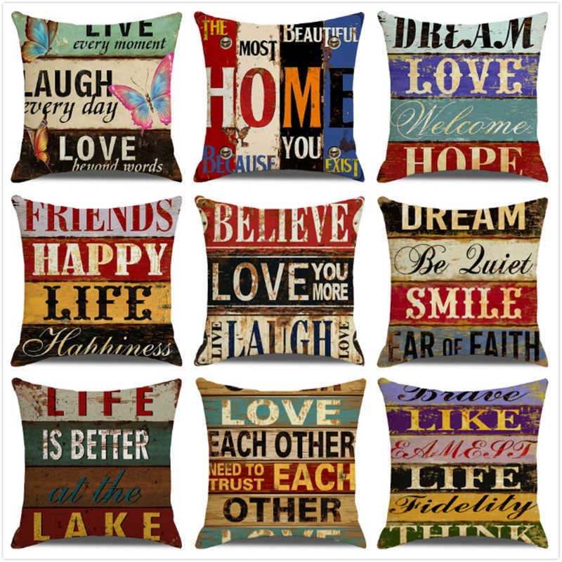 Plain Linen Cushion Cover - 45 × 45 cm - Image 13