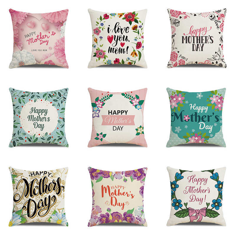 Plain Linen Cushion Cover - 45 × 45 cm - Image 14