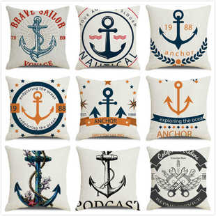 Plain Linen Cushion Cover - 45 × 45 cm - Image 18