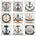 Plain Linen Cushion Cover - 45 × 45 cm - Image 18