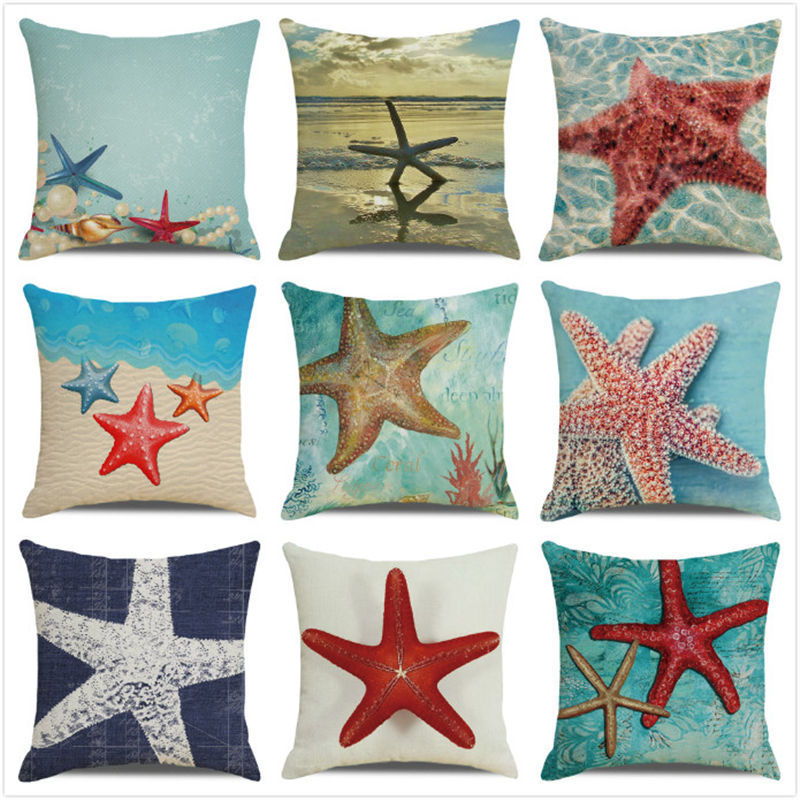 Plain Linen Cushion Cover - 45 × 45 cm - Image 19