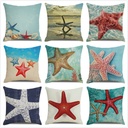 Plain Linen Cushion Cover - 45 × 45 cm - Image 19