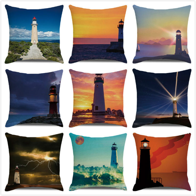 Plain Linen Cushion Cover - 45 × 45 cm - Image 20