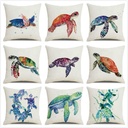 Plain Linen Cushion Cover - 45 × 45 cm - Image 23