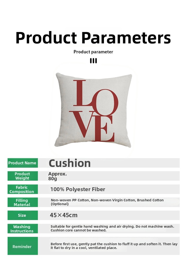 Nordic Geometric Cushion Cover - 45 × 45 cm - Image 7