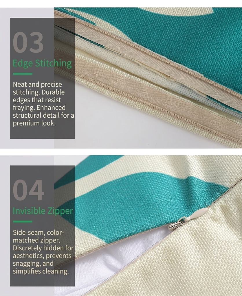 Nordic Geometric Cushion Cover - 45 × 45 cm - Image 10