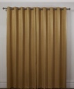 Metro Collection – Thermal Blackout Eyelet Curtains in Ochre - Gallery 3