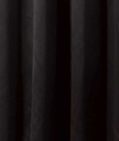Essential Blackout Collection – Woven Blackout Eyelet Curtains in Black - Gallery 1