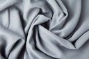 Essential Blackout Collection – Woven Blackout Eyelet Curtains in Grey - Gallery 2