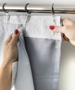 Blackout Lining Collection – Total Blackout Pencil Pleat Curtain Linings in White - Gallery 1