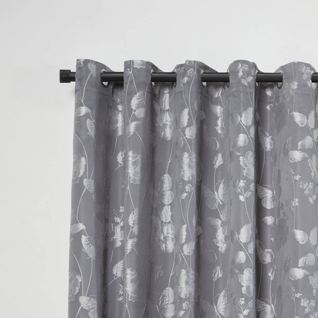 Fenton - Extendable Curtain Pole in Matt Black - Image 2