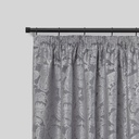 Fenton - Extendable Curtain Pole in Matt Black (With rings) - Image 2