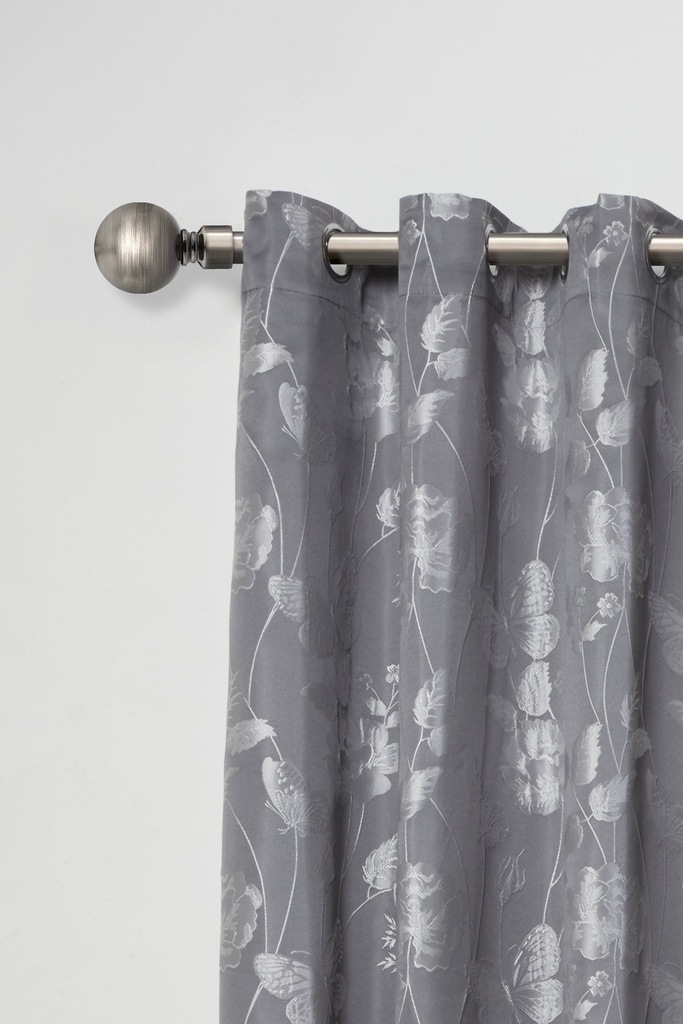 Sphere - Extendable Curtain Pole in Black Silk - Image 2