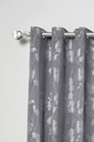 Cristalla - Extendable Curtain Pole in Chrome (With rings) - Image 3