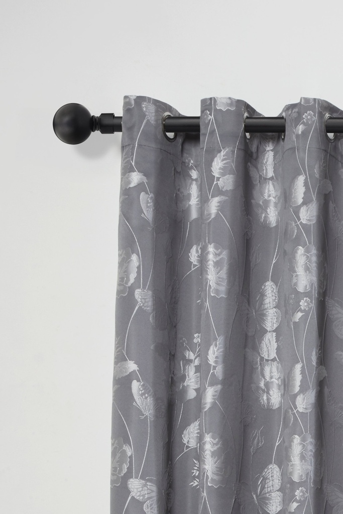 Sphere - Extendable Curtain Pole in Matt Black - Image 2