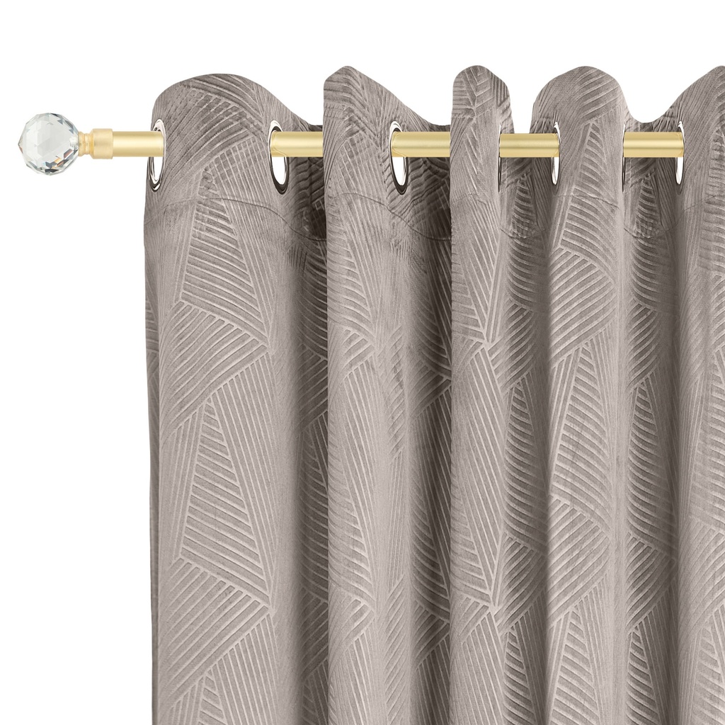 Cristalla - Extendable Curtain Pole in Gold - Image 2
