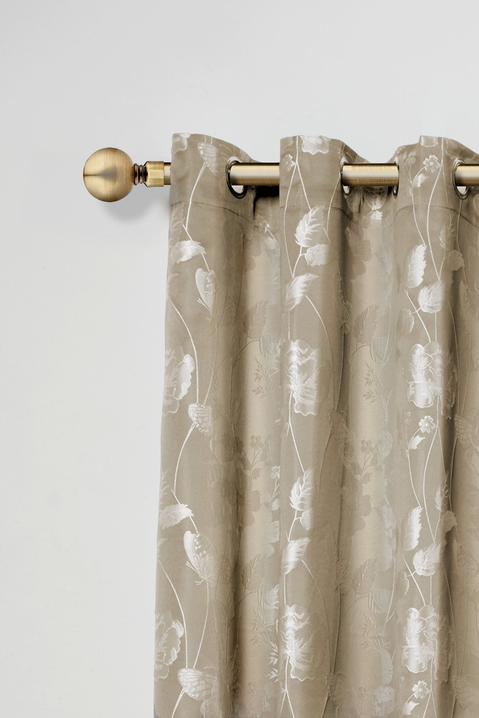 Sphere - Extendable Curtain Pole in Antique Brass - Image 2