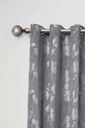 Sphere - Extendable Curtain Pole in Black Silk (with rings) - Image 3