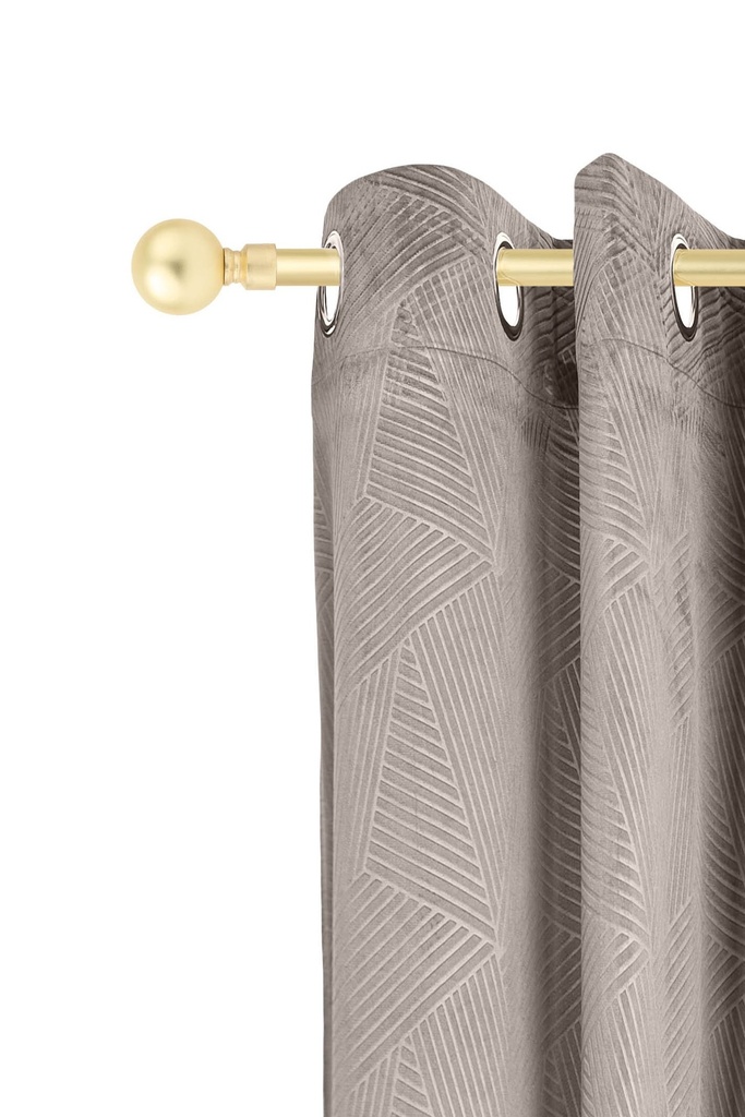 Sphere - Extendable Curtain Pole in Gold - Image 2