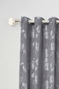 Sphere - Extendable Curtain Pole in Brushed Silver - Image 2