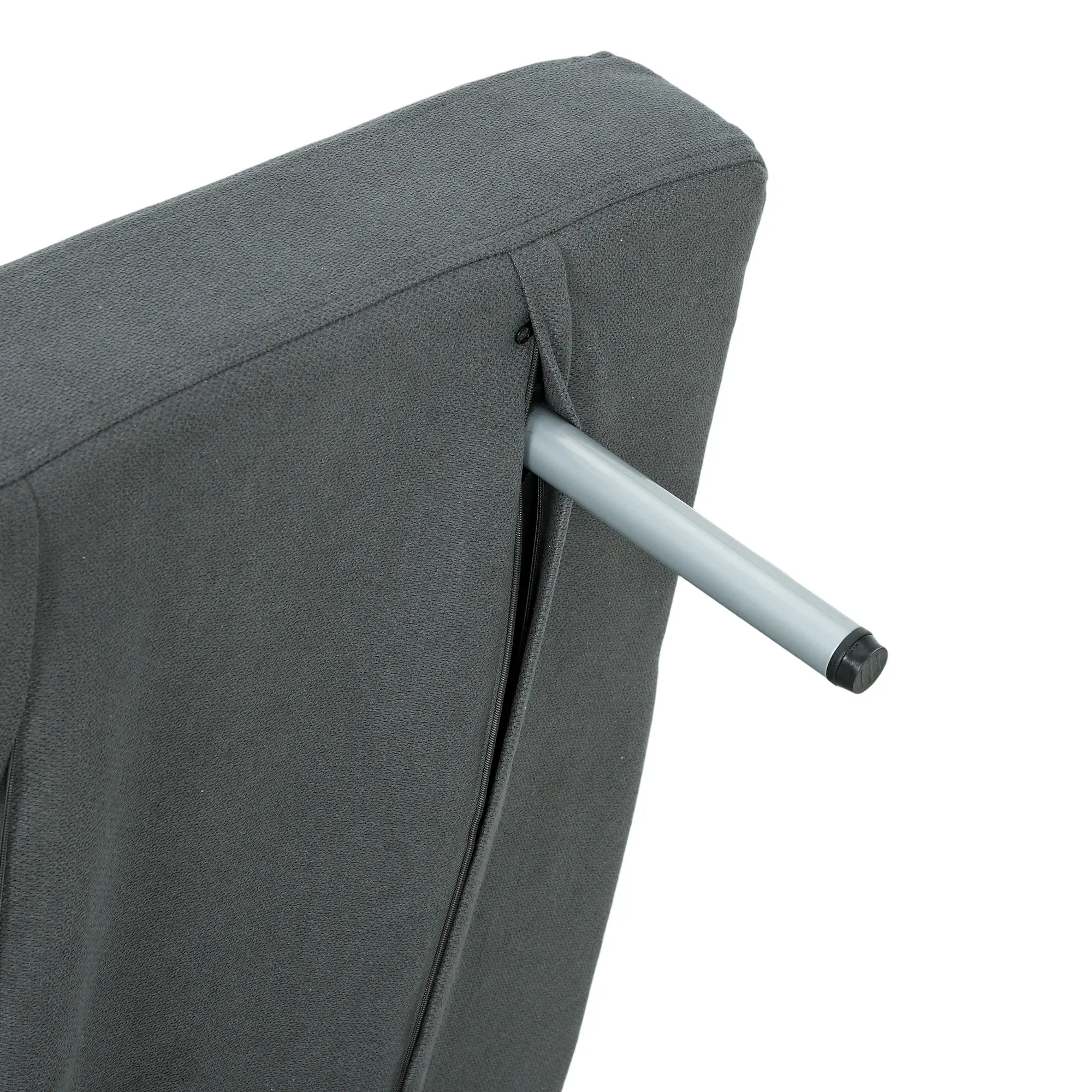 Linen Sofa Bed 73 x 78 x 81cm - Dark Grey - 12