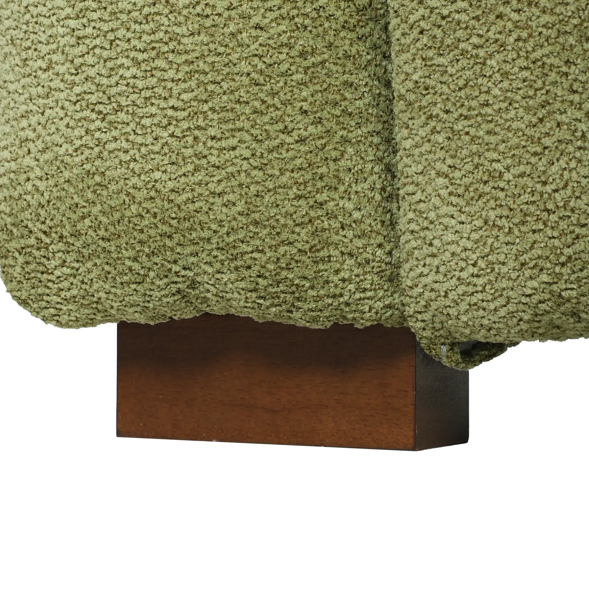 3 Seater Velvet Sofa 220 x 86 x 84cm - Green - 11