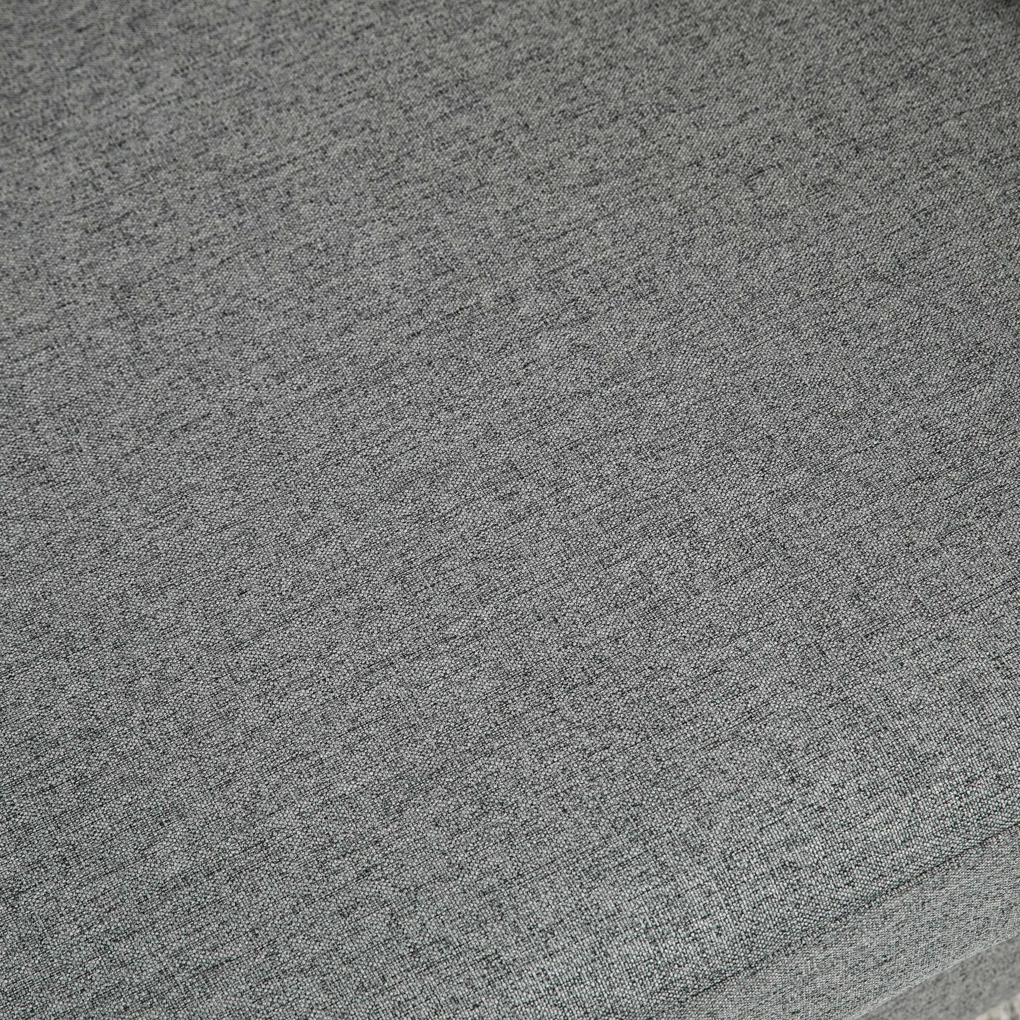 2 Seater Linen Sofa 141 x 70 x 78cm - Grey - 7