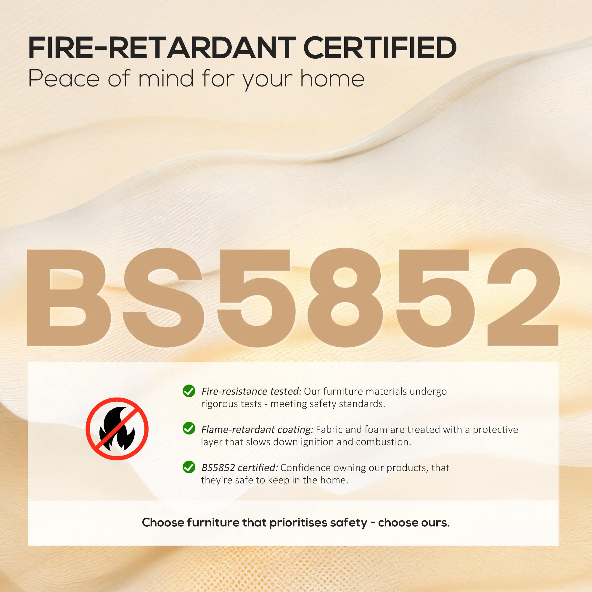 Corduroy Sofa 117 x 63 x 79cm - Grey - 9