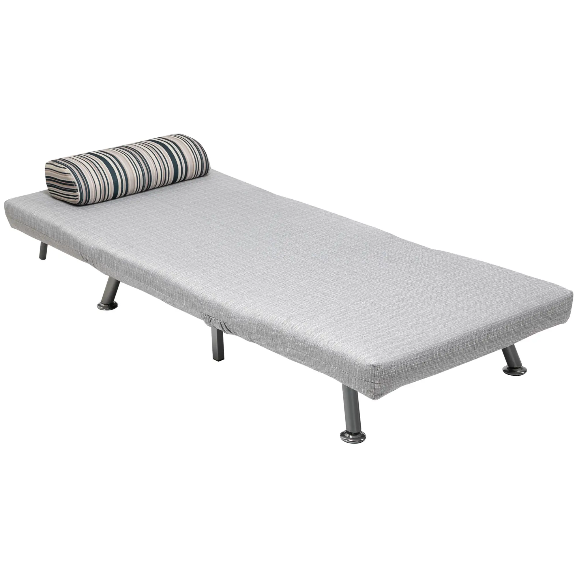 Linen Sofa Bed 75 x 70 x 75cm - Light Grey - 10