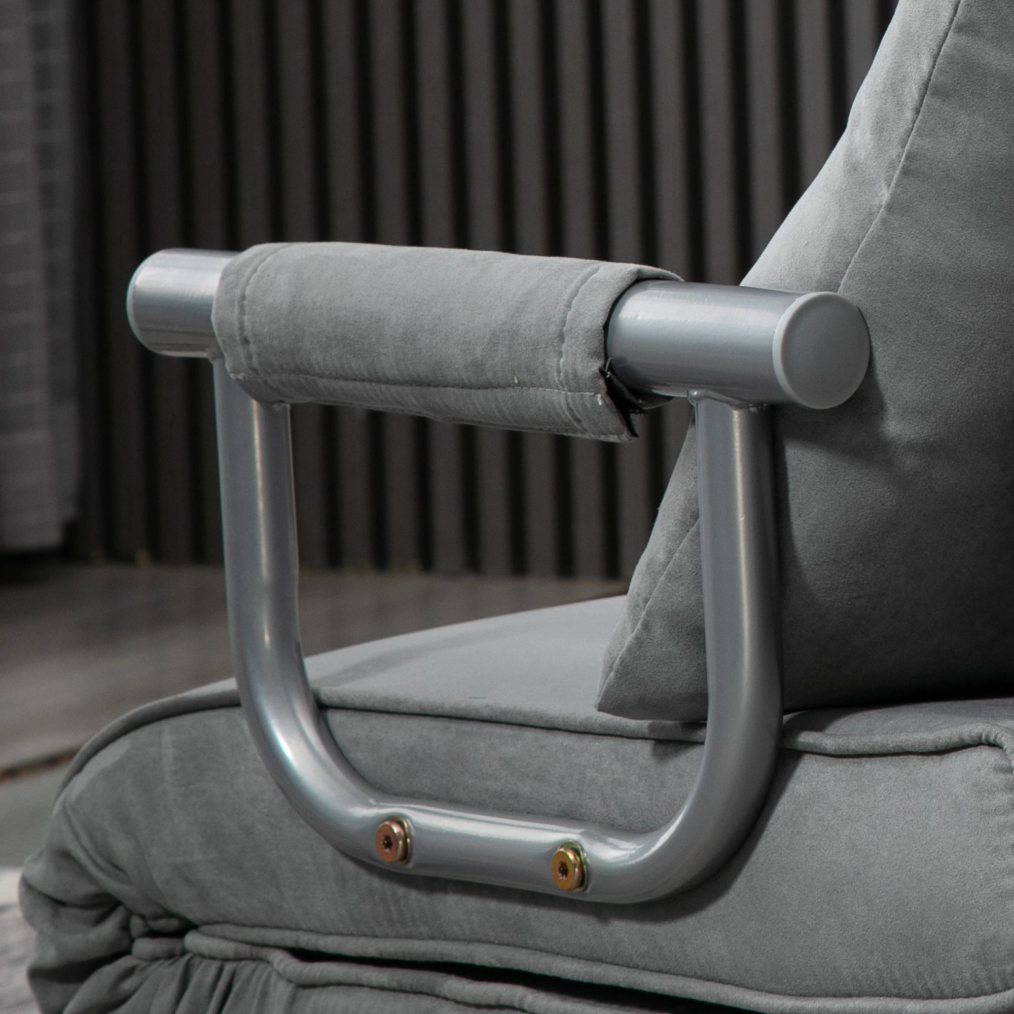 Sofa Bed 80 x 65 x 69cm - Light Grey - 9