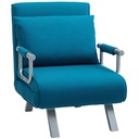 Sofa Bed 80 x 65 x 69cm - Blue - 1
