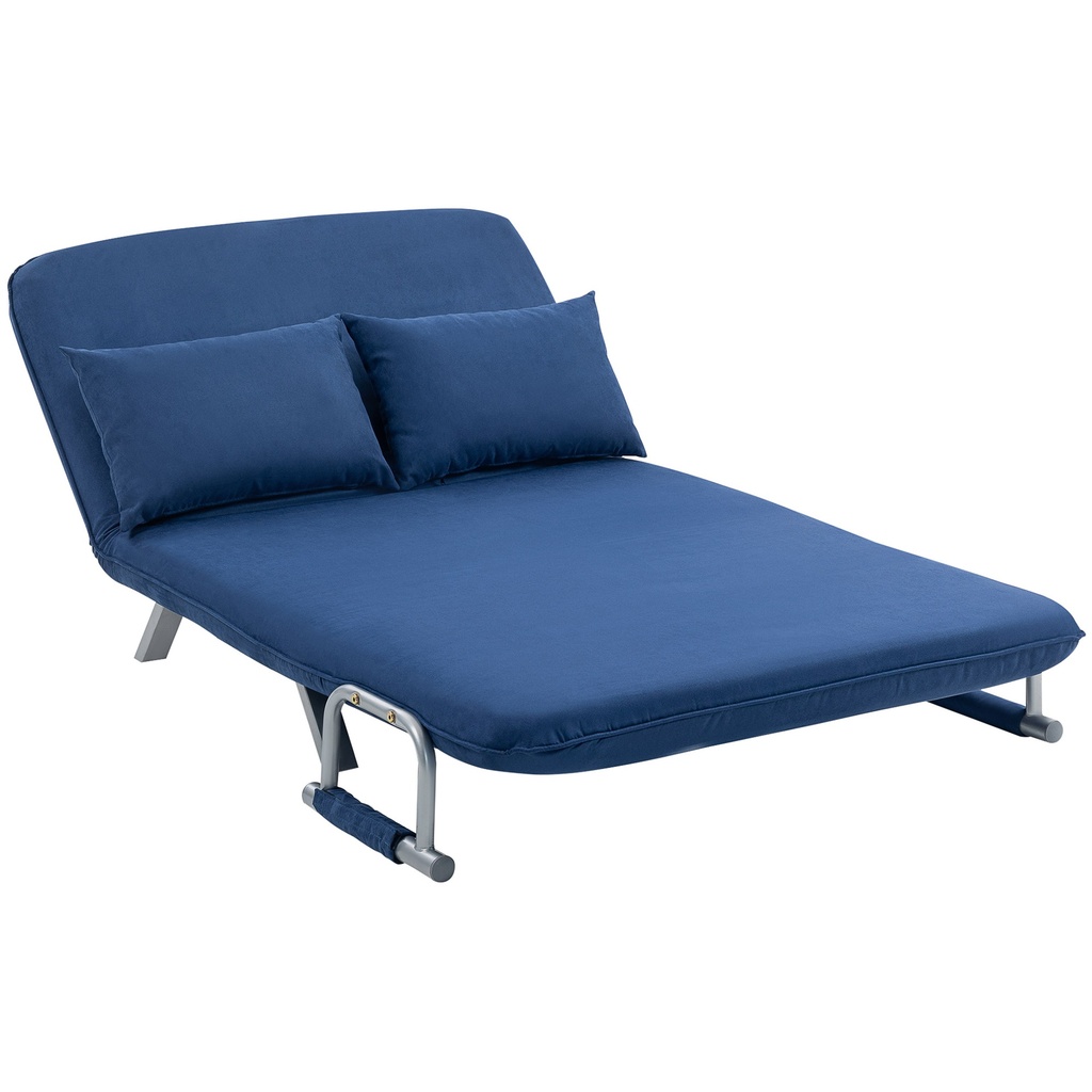 Sofa Bed 111 x 80 x 78cm - Dark Blue - 1