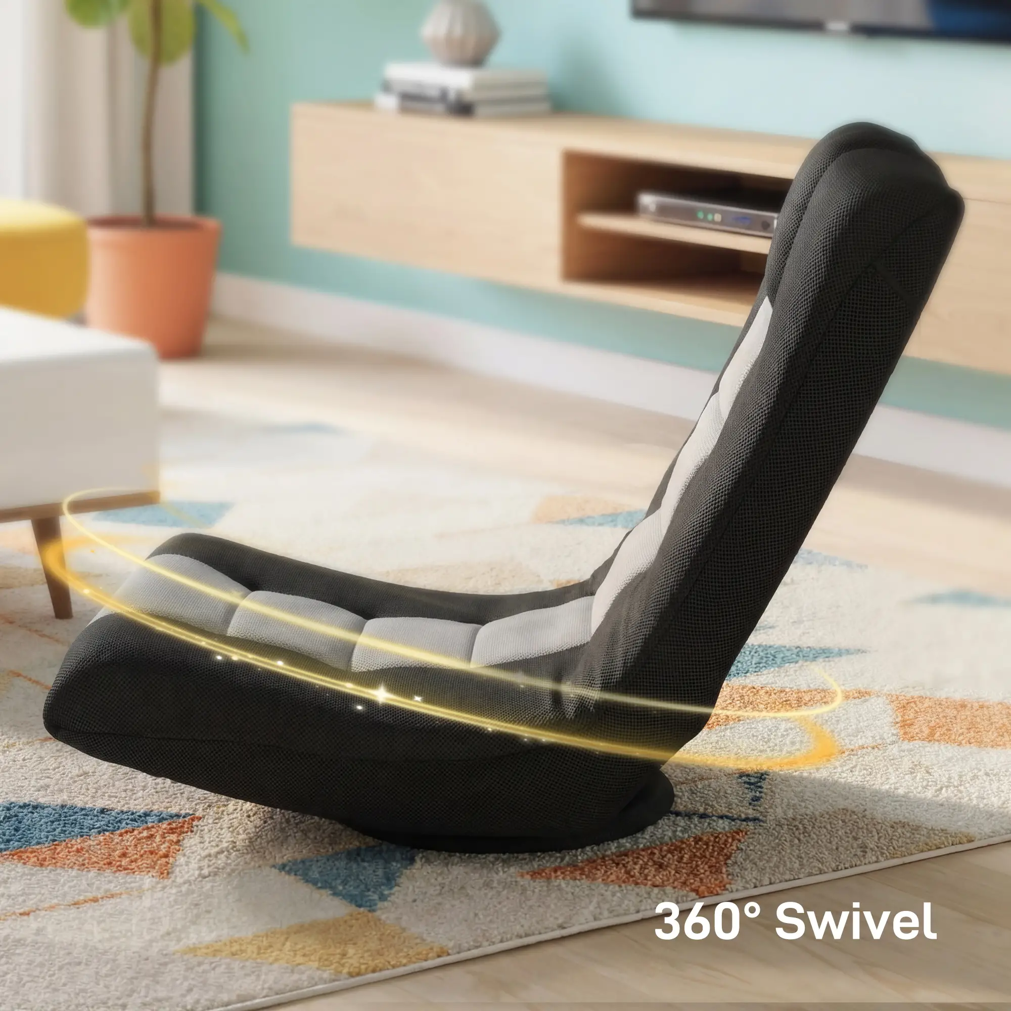 Sofa 59 x 104 x 72cm, Black - Black - 7