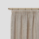 Fenton - Extendable Curtain Pole in Antique Brass (With rings) - Image 2