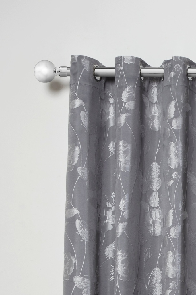 Sphere - Extendable Curtain Pole in Chrome - Image 2