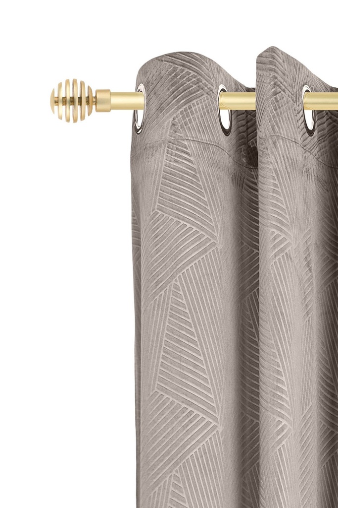 Geneva - Extendable Curtain Pole in Gold - Image 2