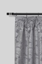 Sparkle - Extendable Curtain Pole in Matt Black (With rings) - Image 2